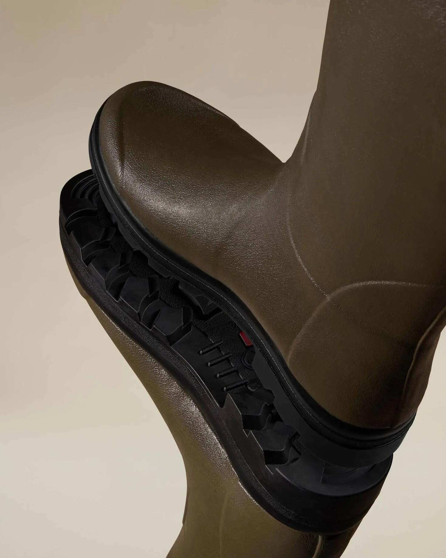 Bottes Vierzon Le Chameau Doublées Jersey Vert Chameau 4/5