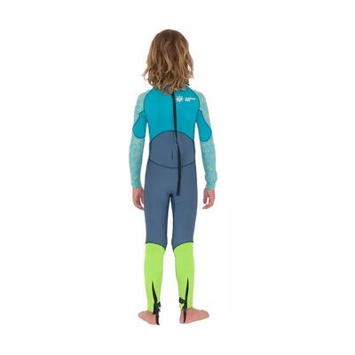 Mute nuoto bambino Back Zip 4/3/2 Mm Surf'n'Lifesaving