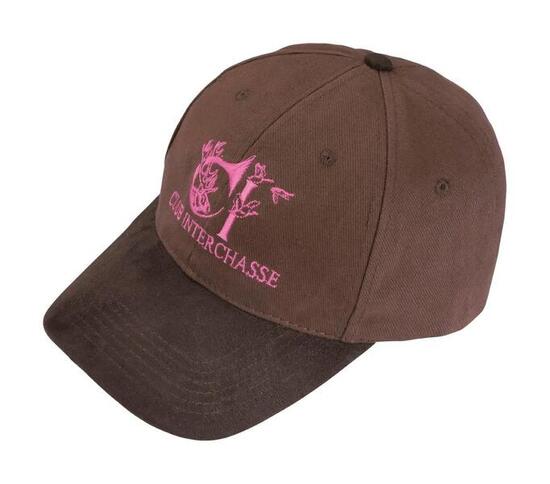 Casquette Club Interchasse Eddy Marron Rose