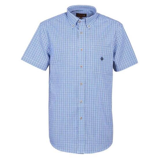 Chemisette Idaho Grand Voile Blanc Bleu - 3XL