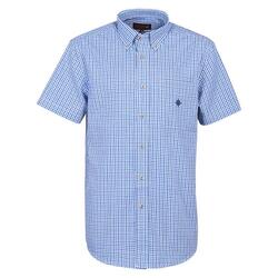 Chemisette Idaho Grand Voile Blanc Bleu - XL