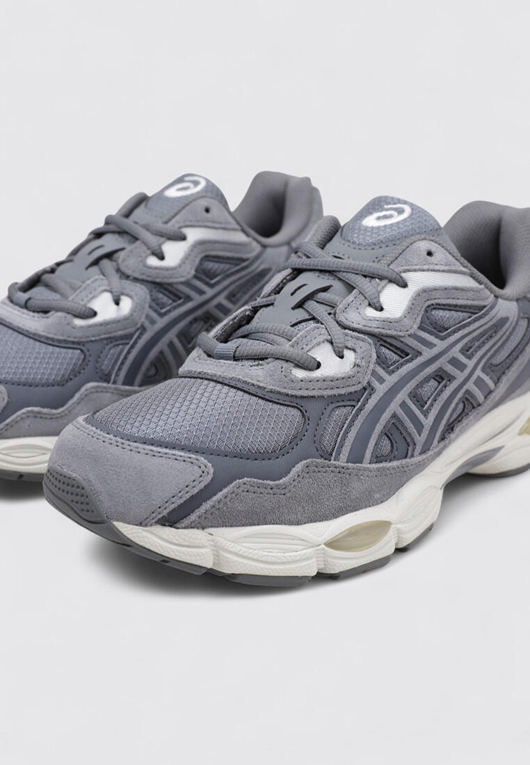 Baskets basses de marche pour homme, ASICS GEL-NYC, grises 3/6