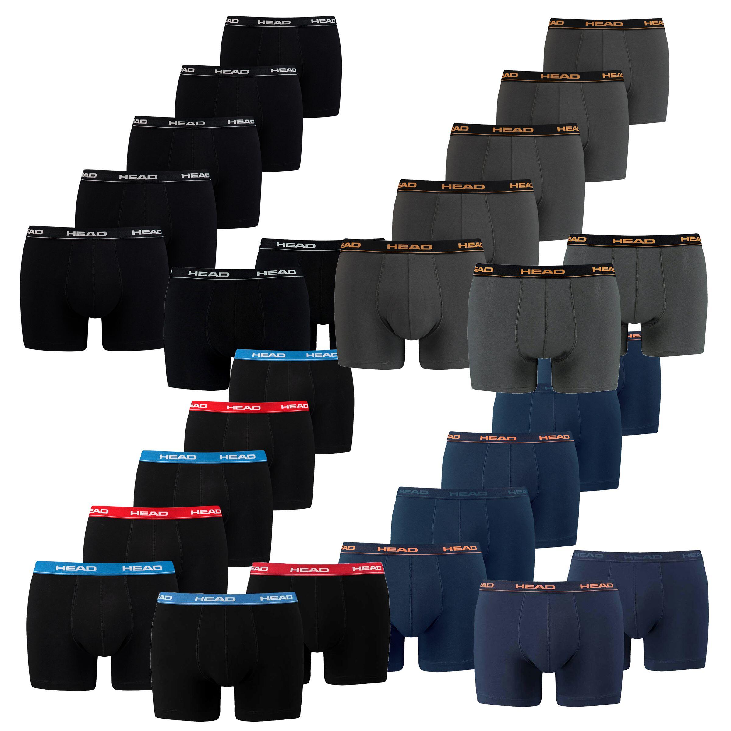 7 er Pack Head Herren Boxer Boxershorts Basic Pant Unterwäsche 3/3