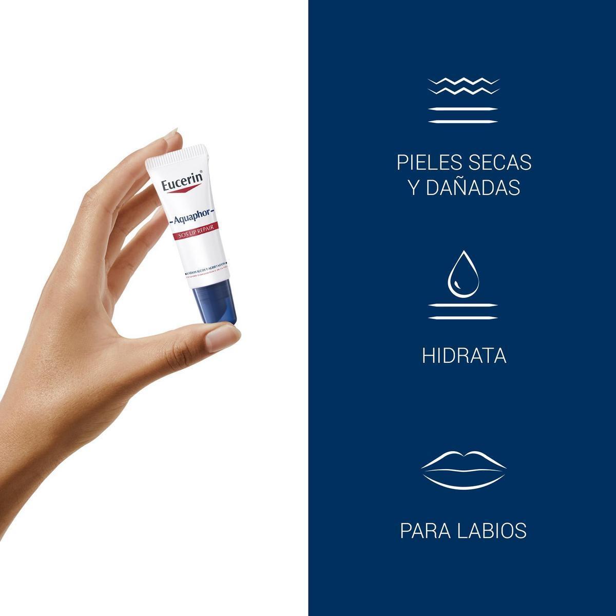 EUCERIN Aquaphor SOS Regenerador Labial 10ml 3/7
