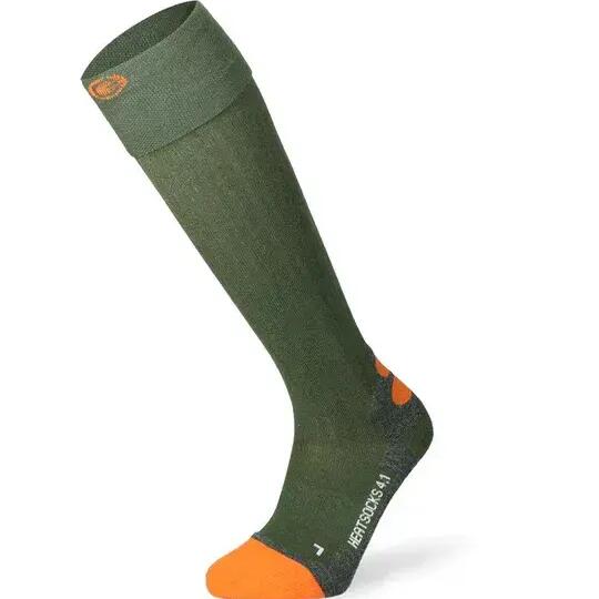 Lenz Heat Sock 4.1 Toe Cap Green