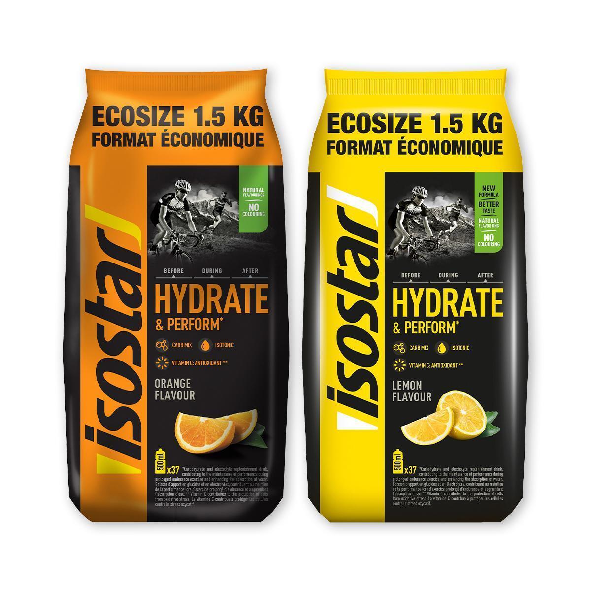 ISOSTAR Isostar Hydrate & Perform 1.5 kg Naranja +  1.5 kg limón