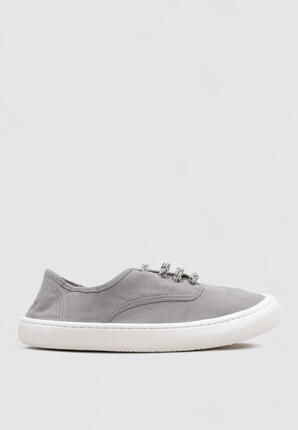 BAREFOOT BAREFOOT Mujer Victoria OLMO BAREFOOT LONA TINTADA DREC Gris