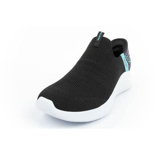 Damen universal Schuhe Skechers 303801LBKMT 3/5