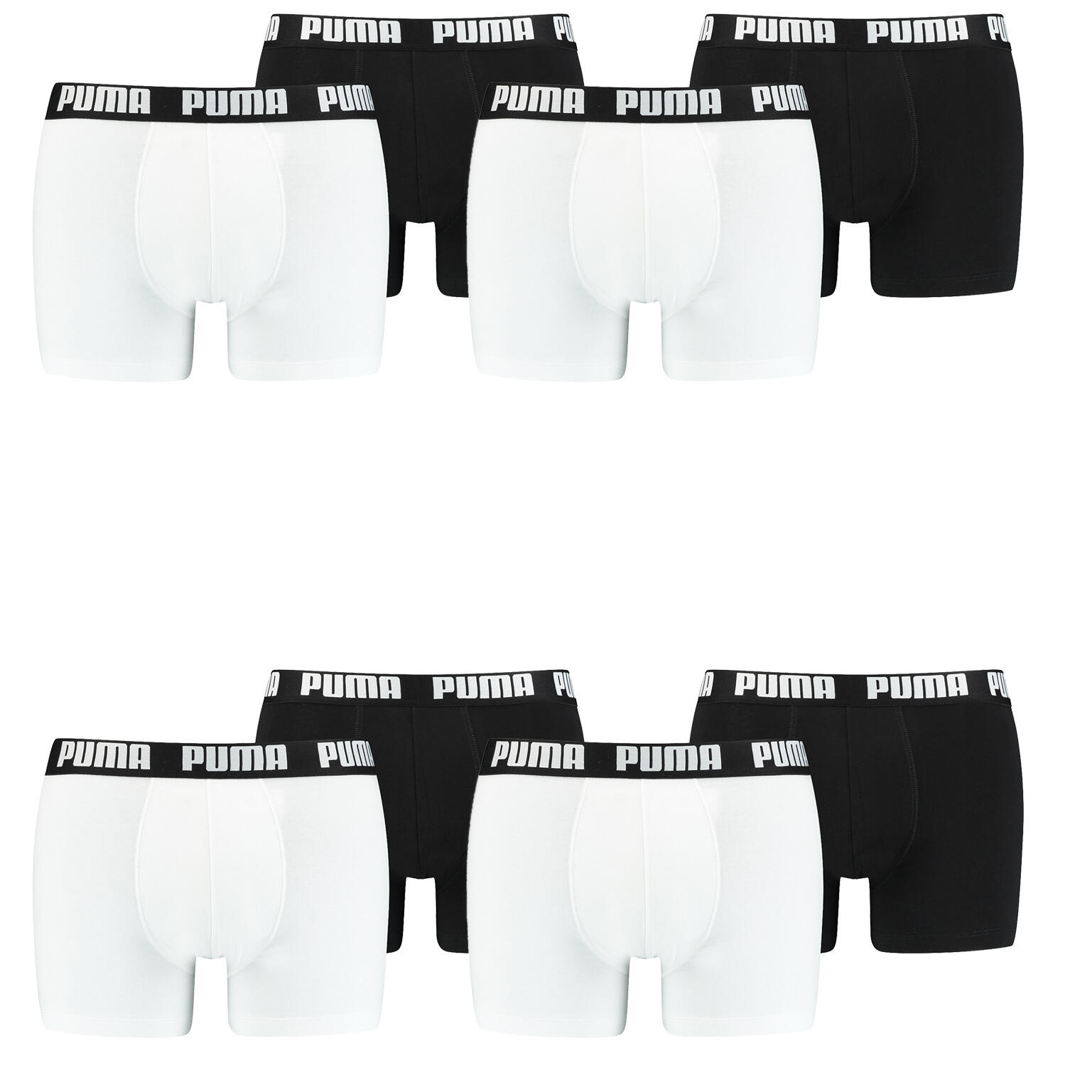 PUMA BOXERS 8 PACK Puma Boxer Boxershorts Men Herren Unterhose Pant Unterwäsche