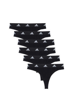 6er PACK Adidas Sportswear Thong Damen Slip String Unterwäsche