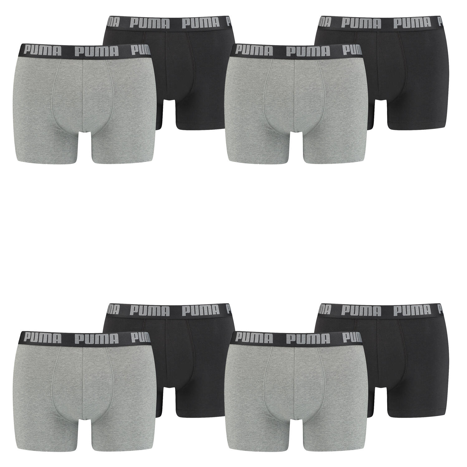 PUMA BOXERS 8 PACK Puma Boxer Boxershorts Men Herren Unterhose Pant Unterwäsche