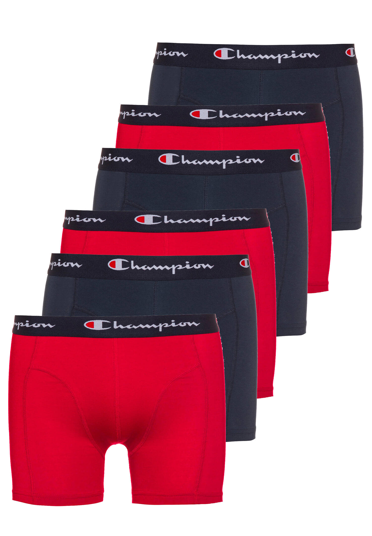 CHAMPION BOXERS 6er Pack Champion Boxershorts Men Herren Unterhose Pant Boxer Unterwäsche