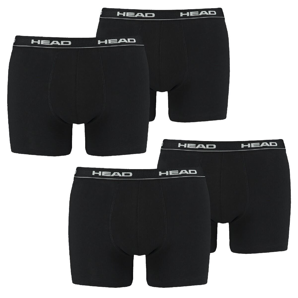 HEAD BOXERS 4 PACK Head Herren Boxer Boxershorts Basic Pant Unterwäsche