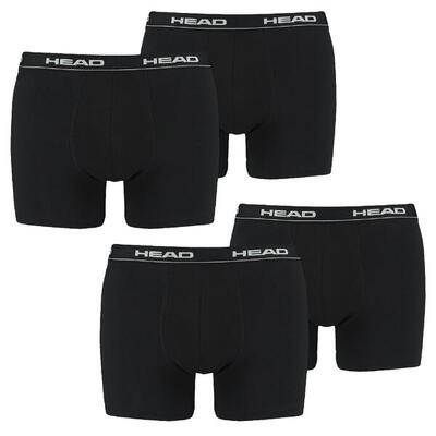 BOXERS 4 PACK Head Herren Boxer Boxershorts Basic Pant Unterwäsche