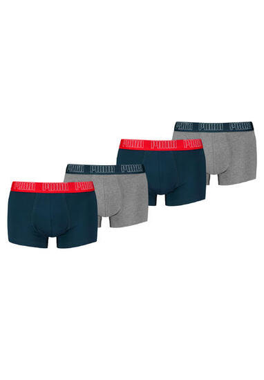 Puma Boxer Trunk Boxershorts Men Herren Everyday Unterhose Unterwäsche 4er Pack