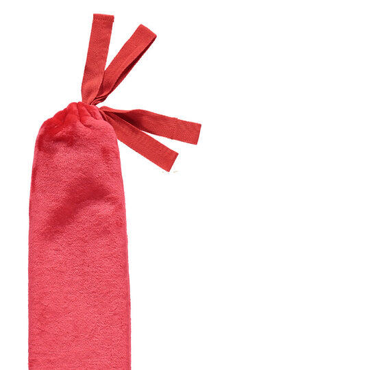 Bouillotte longue YUYU avec housse  en polaire, Corail 2/5