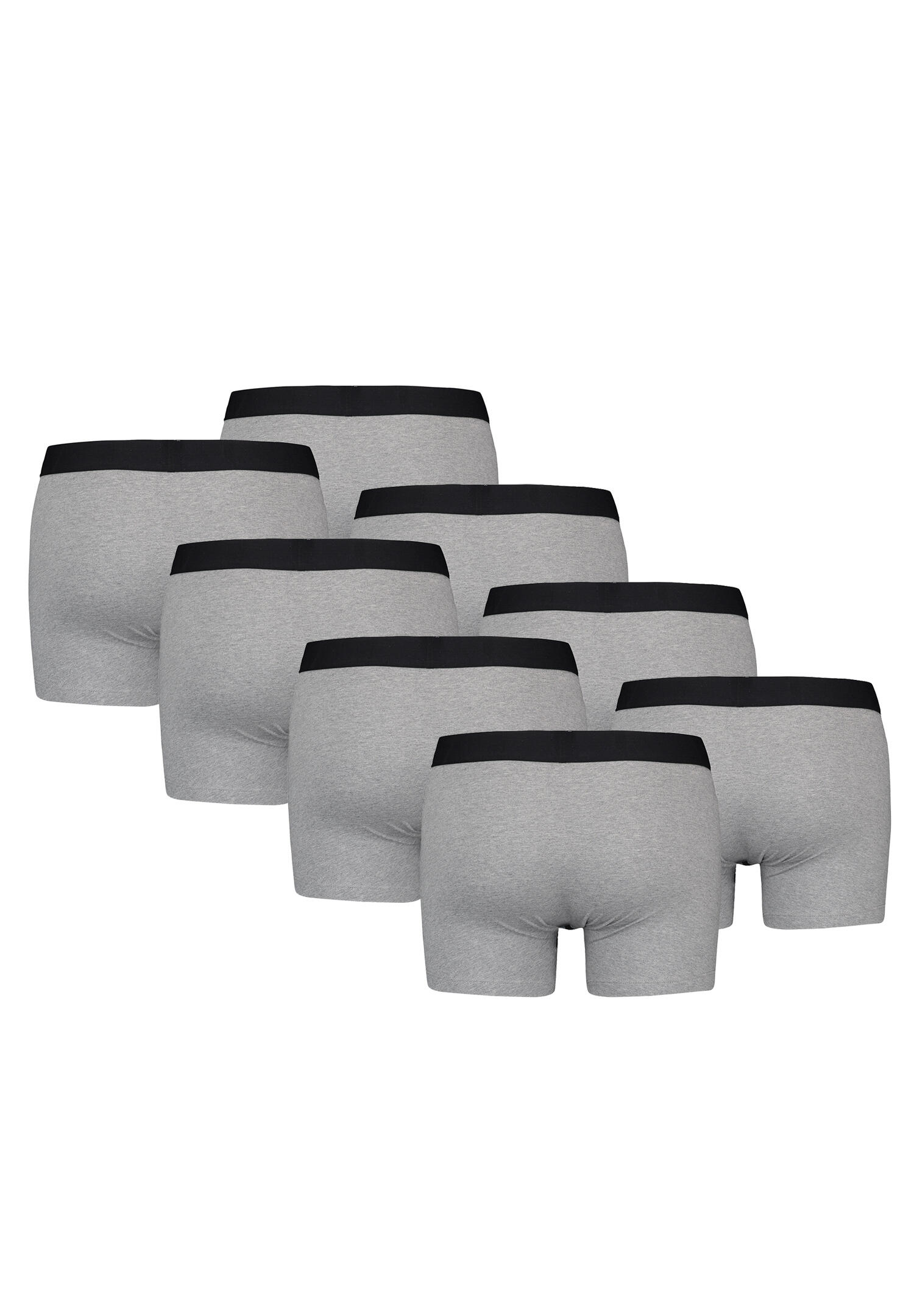 LEVI'S BOXERS 8 Pack Levi's Solid Herren Boxershorts Unterwäsche aus Bio-Baumwolle