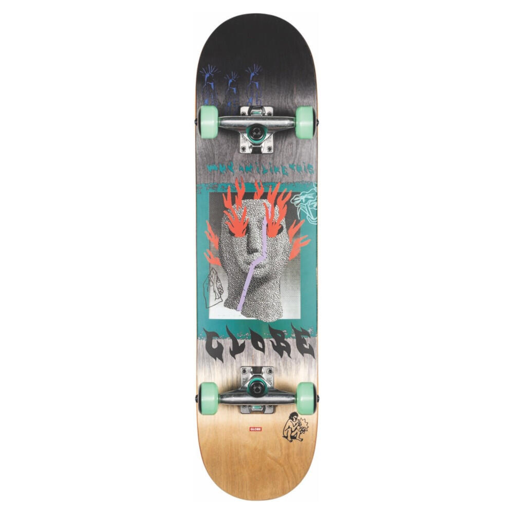 GLOBE Skateboard Globe G1 Firemaker Black Natural 7.75''