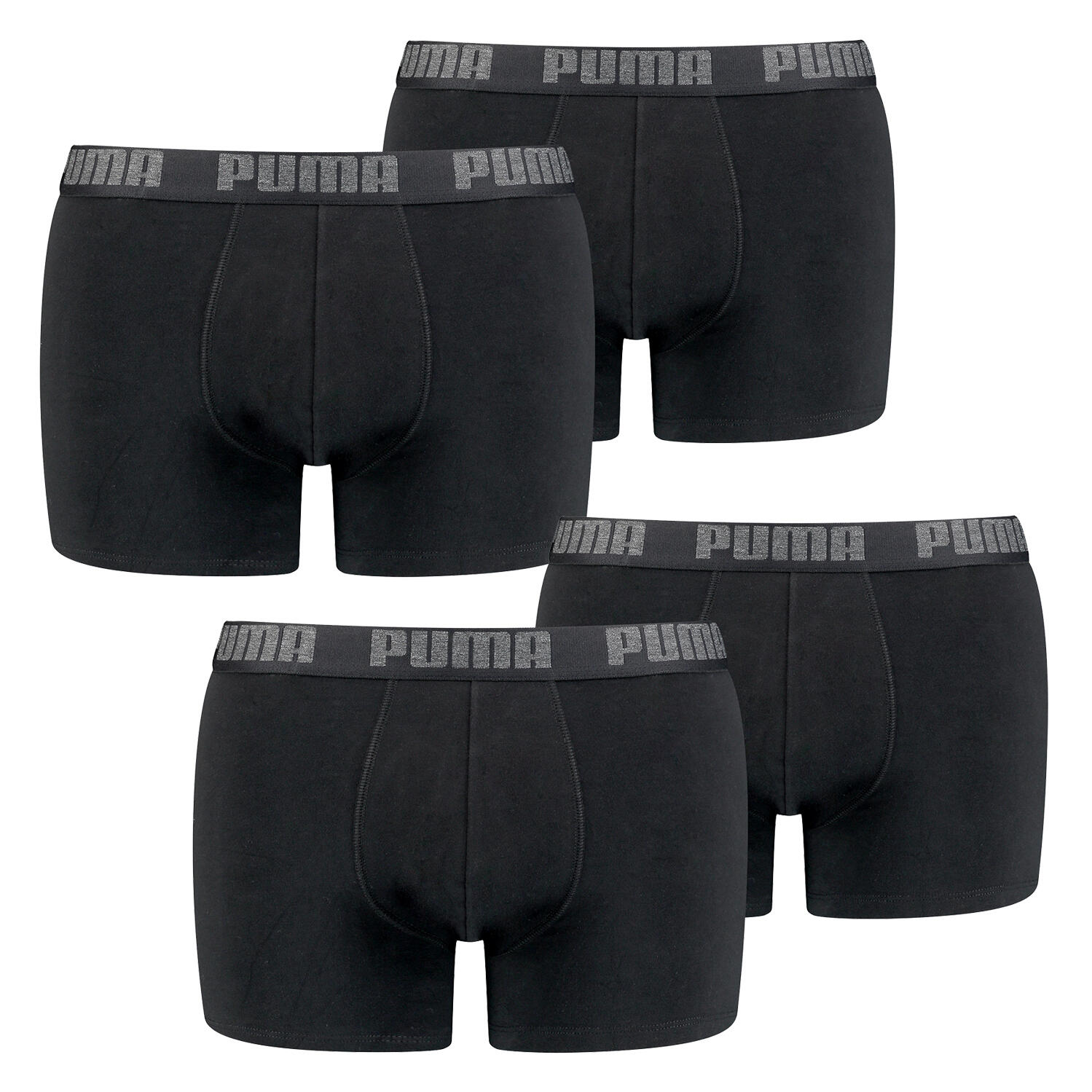 PUMA BOXERS 4 PACK Puma Boxer Boxershorts Men Herren Unterhose Pant Unterwäsche