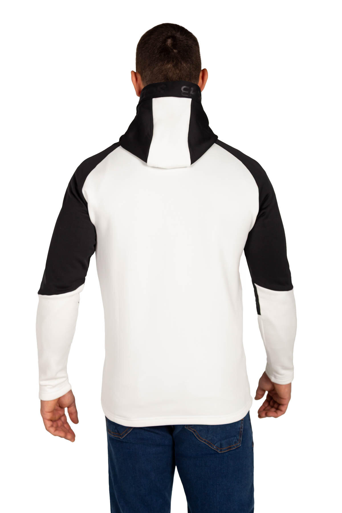 Forro Polar Transpirable de Montaña y Trekking VELETTA para Hombre Blanco 2/2