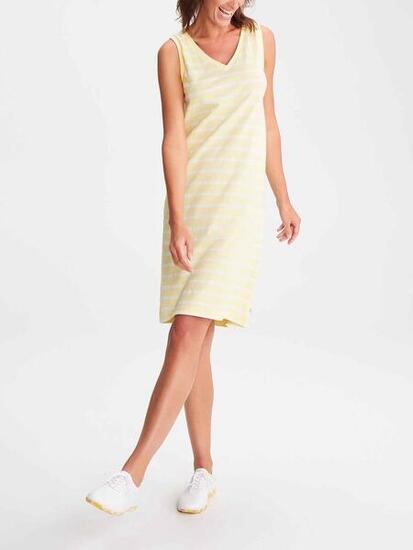 Robe courte Femme - NERIAROB19149 Jaune/orange