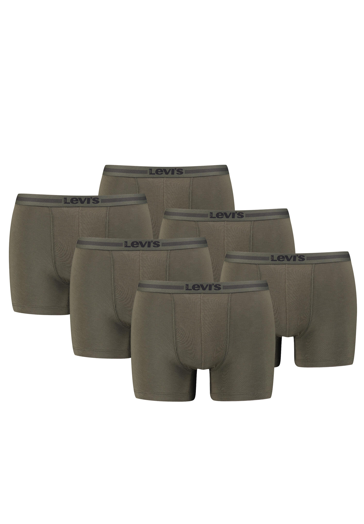 BOXERS 6 Pack Levi's Herren Unterwäsche Retroshorts Boxershorts 3/3
