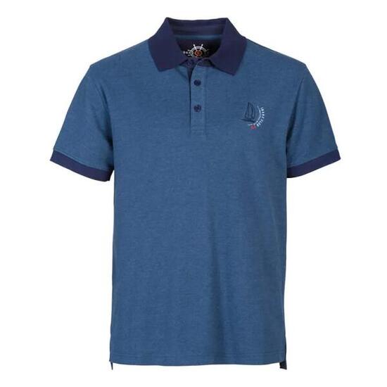 Polo Homme Marine Blue Wave Idaho - 2XL