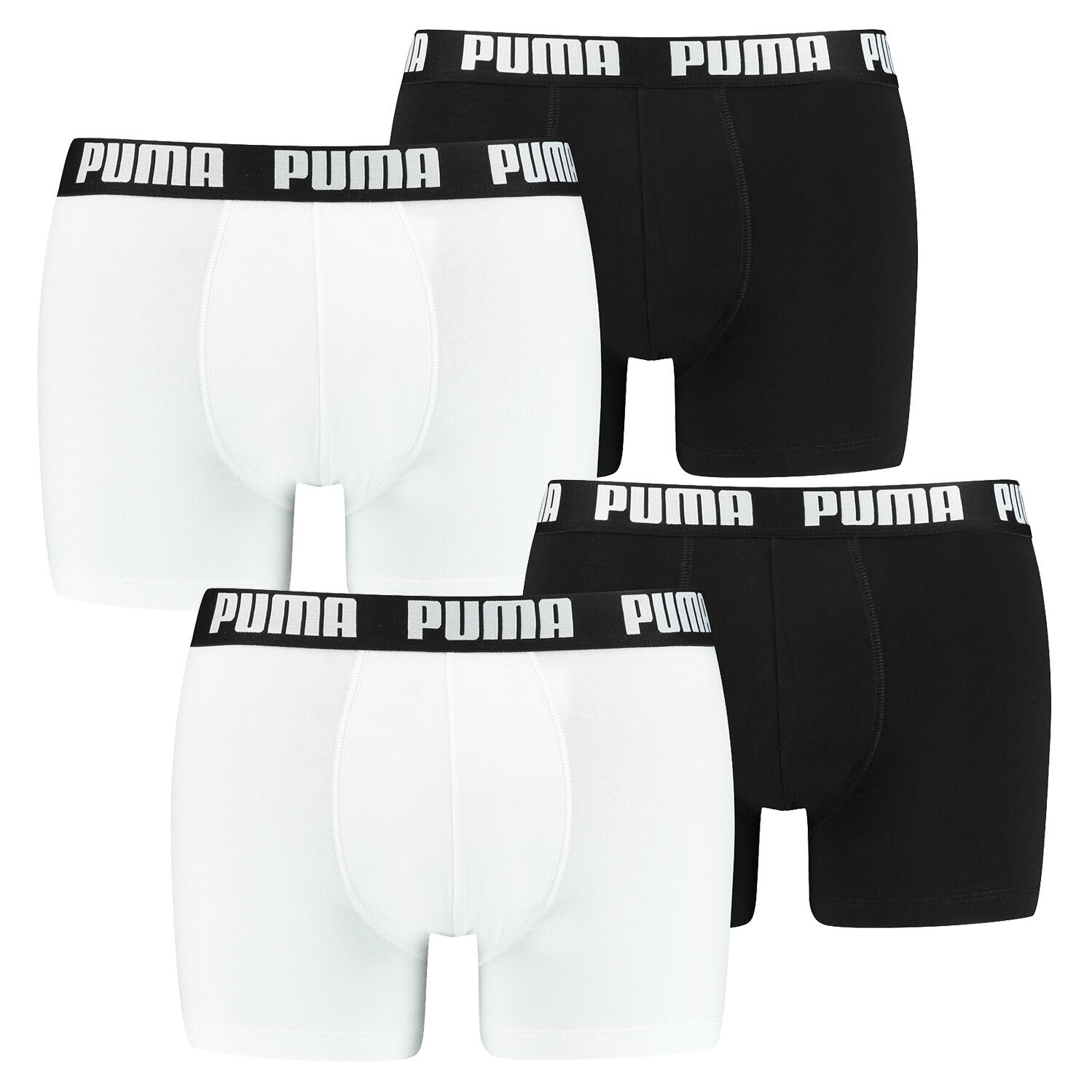 PUMA BOXERS 4 PACK Puma Boxer Boxershorts Men Herren Unterhose Pant Unterwäsche