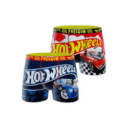 Lot de 2 boxers enfant Hot Wheels Red Car Blue Car