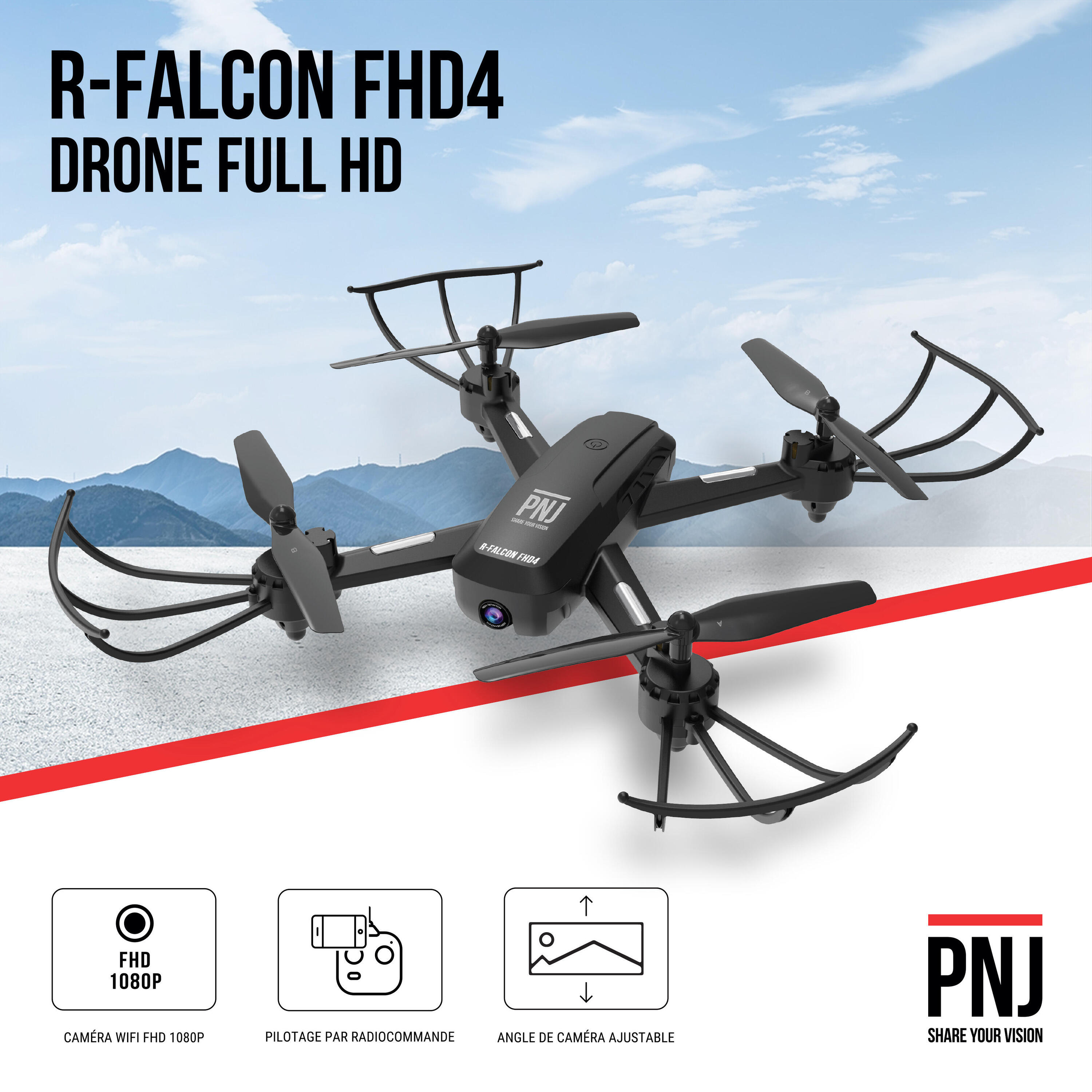 Drone PNJ  R-Falcon FHD4 4/7