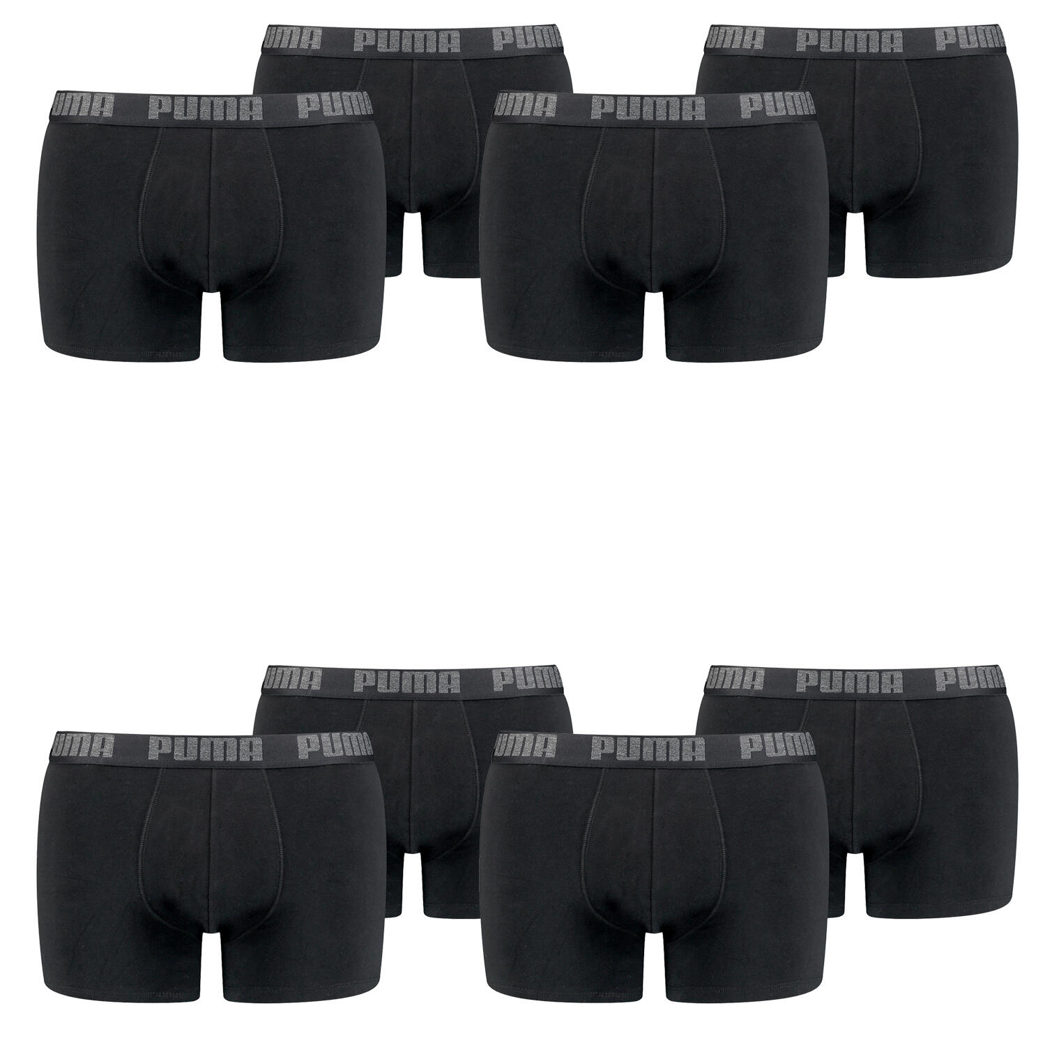 PUMA BOXERS 8 PACK Puma Boxer Boxershorts Men Herren Unterhose Pant Unterwäsche