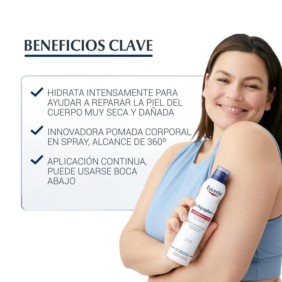 EUCERIN Aquaphor Spray Regenerador 250ml 2/7