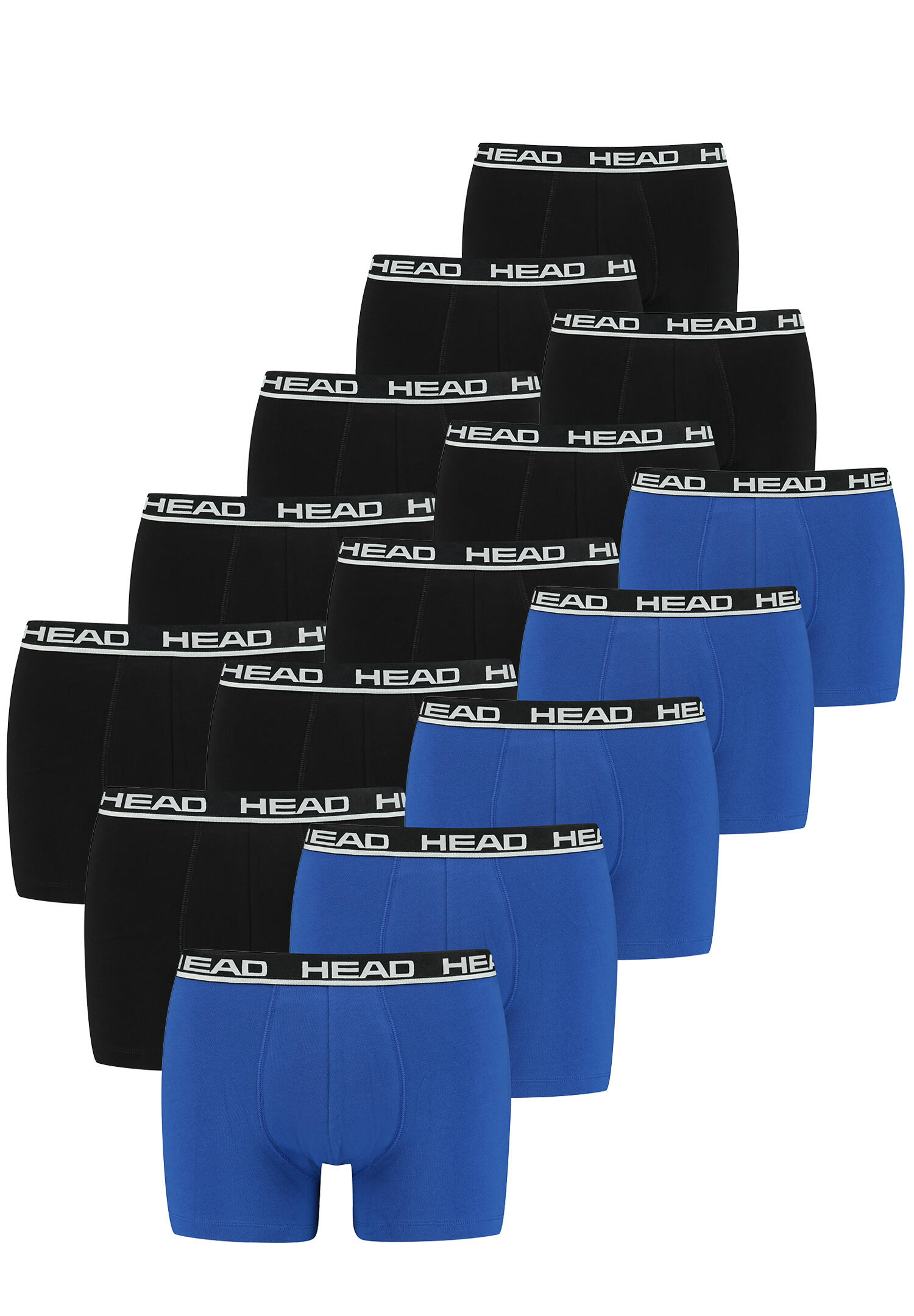 HEAD 15 er Pack HEAD Herren Men's Basic Boxers Boxer Shorts