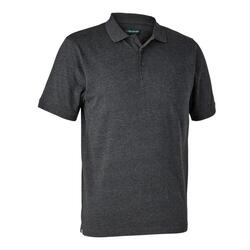Polo De Chasse Deerhunter Gunnar Dark Grey Melange - 2XL
