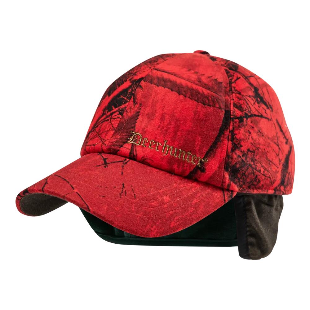 Deerhunter - Casquette De Chasse Chaude Deerhunter Ram Arctic - 62/63 - Casquette - Rouge - Decathlon