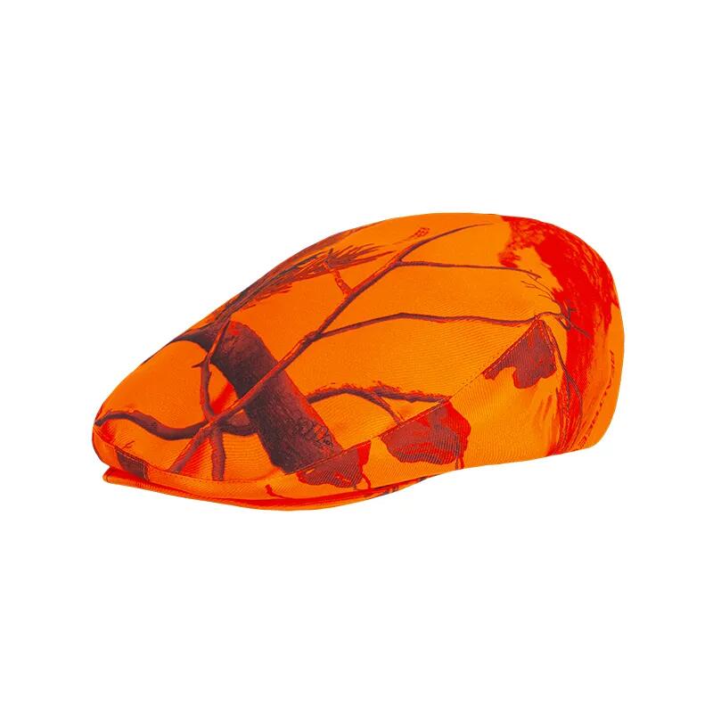 Stagunt - Casquette De Chasse Plate Game Stagunt Camo Blaze - 58 - Casquette - Marron|vert - 58 Cm - Decathlon