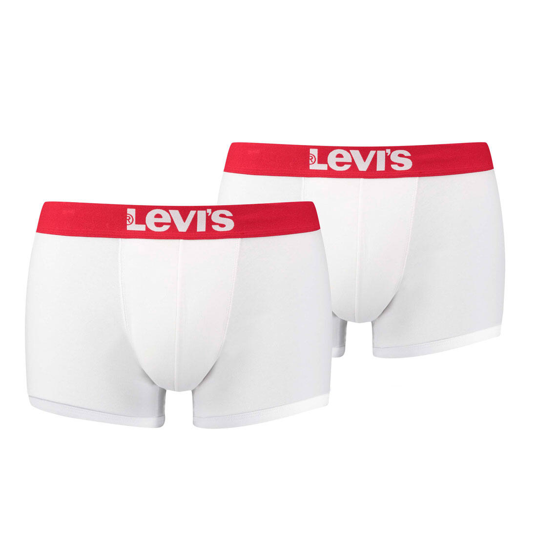 LEVI'S 2er Pack Levis Men Solid Basic Trunk Boxershorts Unterhose Pant Unterwäsche