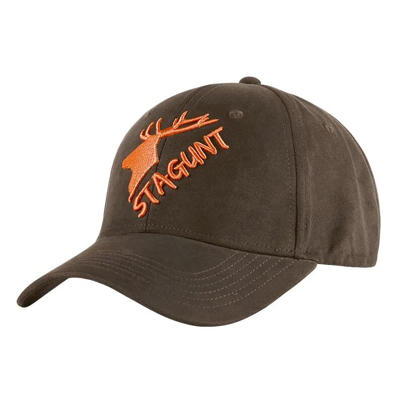 Casquette Peisey Stagunt Marron Logo Orange 1/1
