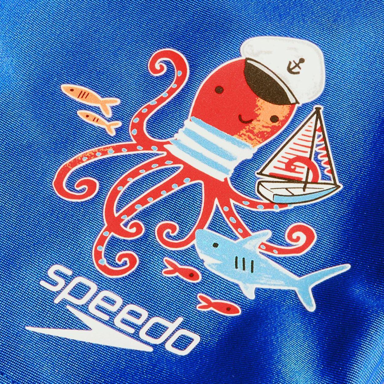 SPEEDO SPEEDO Vêtements de natation ECO PLACEM AQSH BLU/RED  Garçons 3/5