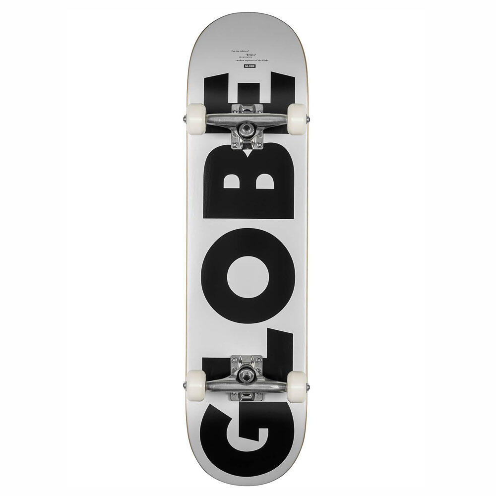 GLOBE Skateboard Globe G0 Fubar White Black 8.0''
