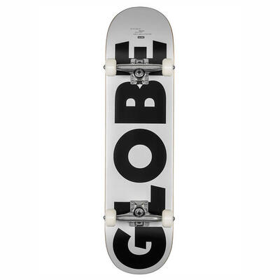 Skateboard globe g0 fubar white black 8.0''