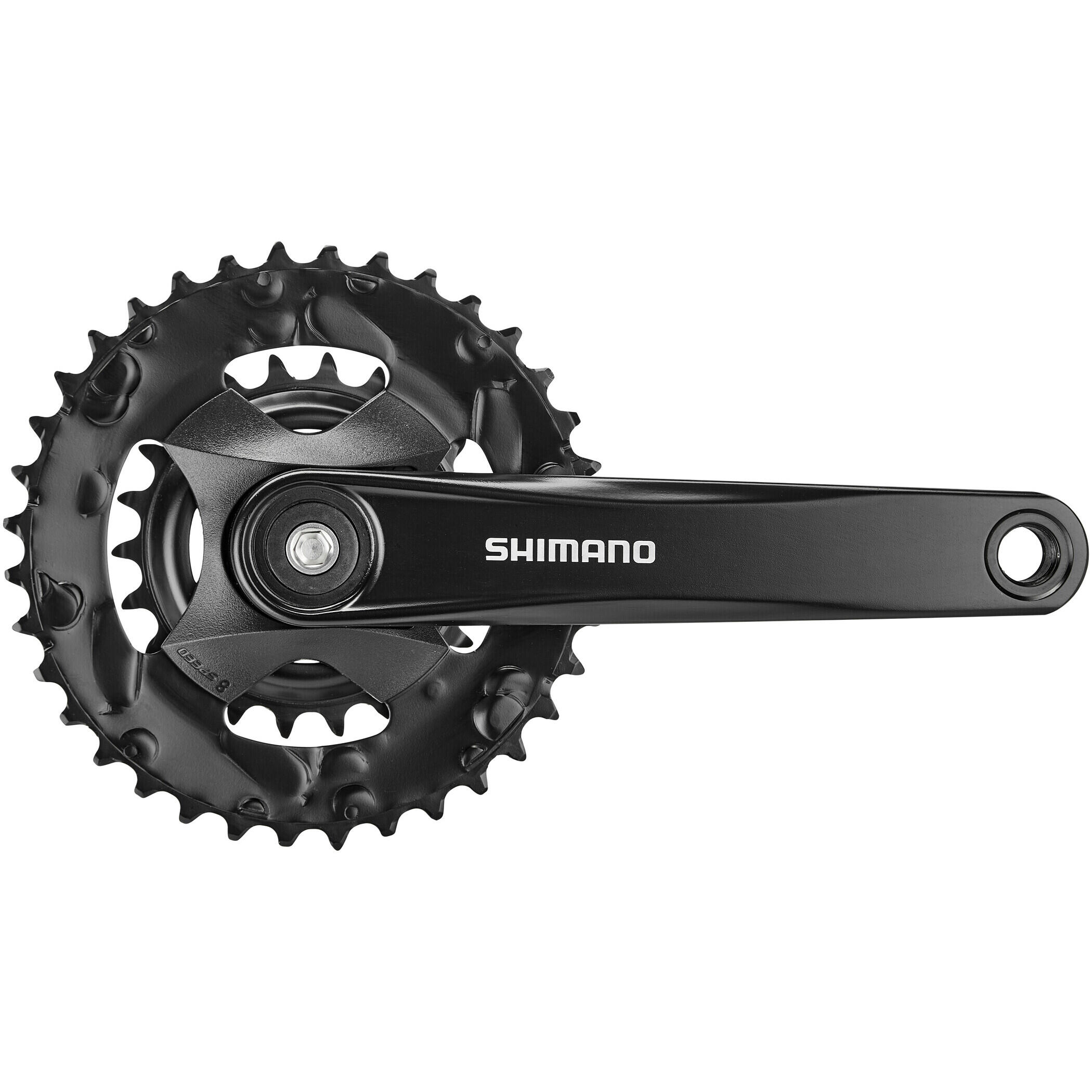 SHIMANO Dvojité pedály Shimano Altus FC-M315-2 7/8V