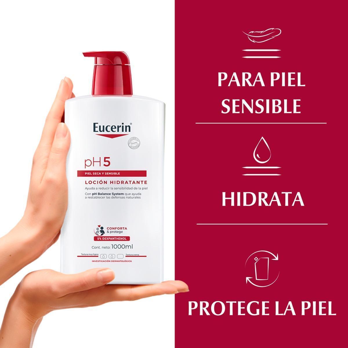 EUCERIN pH5 Loción Hidratante Corporal 1000ml 3/5