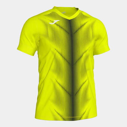 CAMISETA JOMA OLIMPIA AMARILLO FLUOR-NEGRO