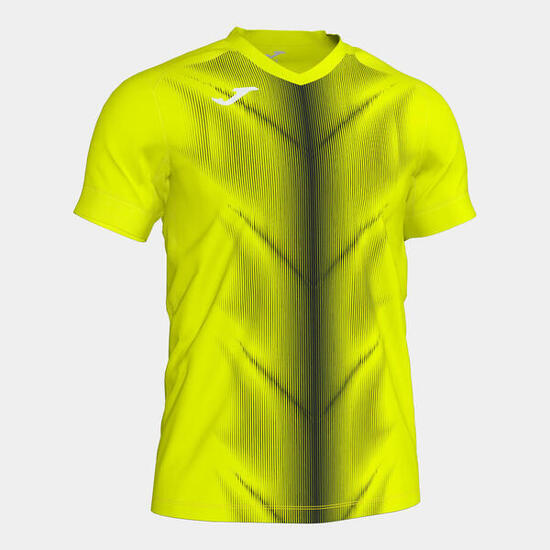 CAMISETA JOMA OLIMPIA AMARILLO FLUOR-NEGRO