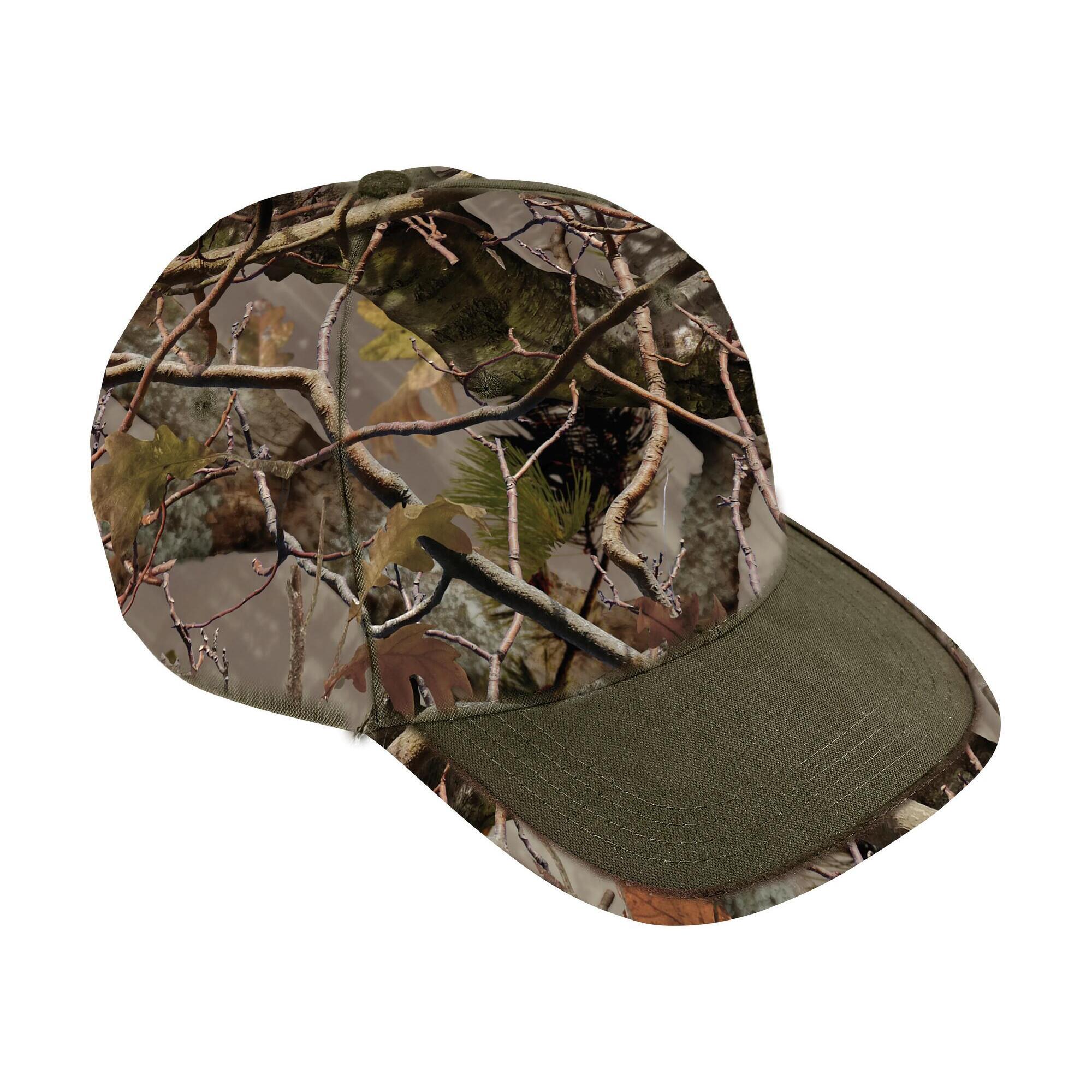 Percussion - Casquette De Chasse Ghostcamo Forest Percussion - Casquette - Marron|vert - Taille Unique - Decathlon