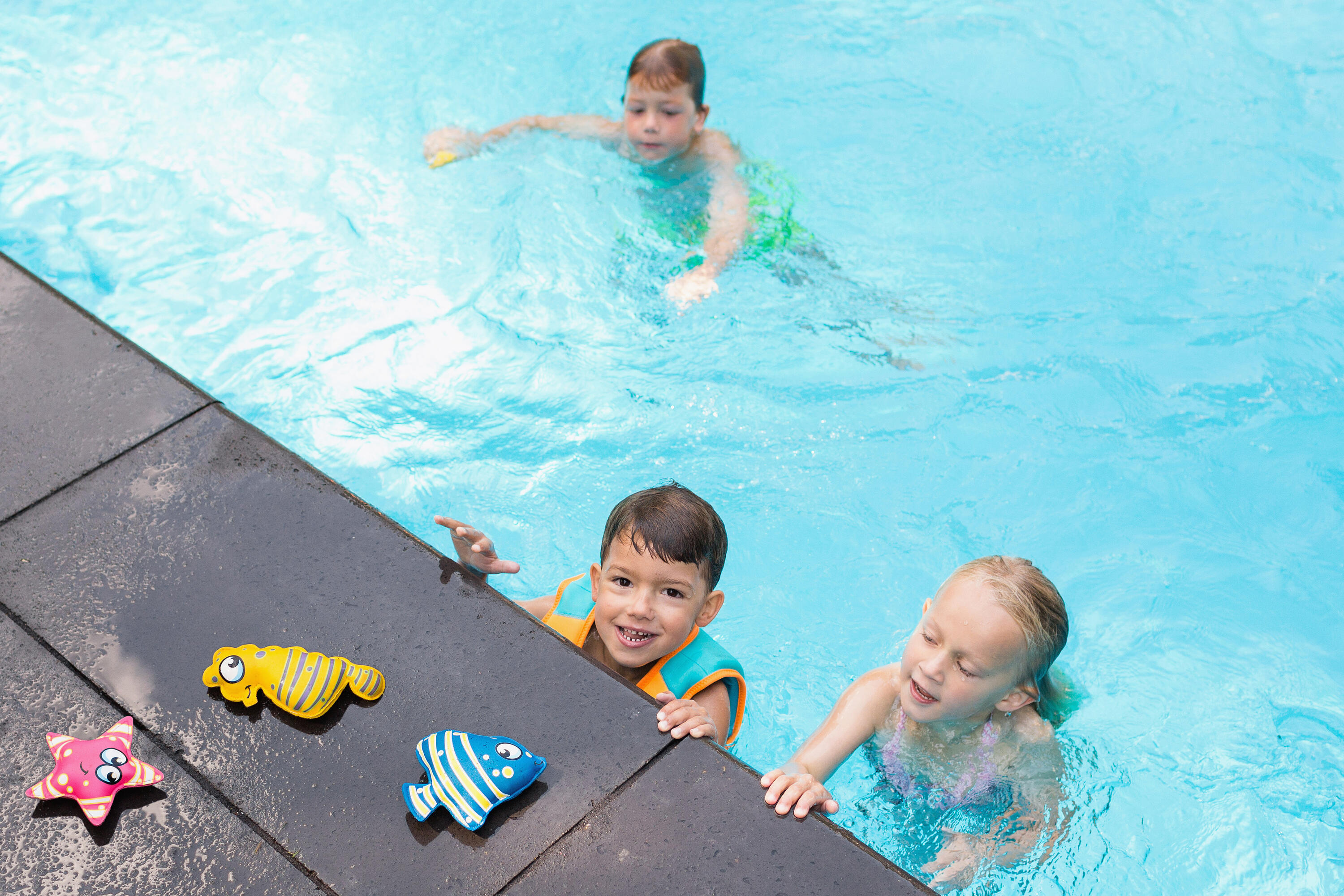 Jeu de piscine pour enfant - animaux de plongée - jeu d'eau 5/6
