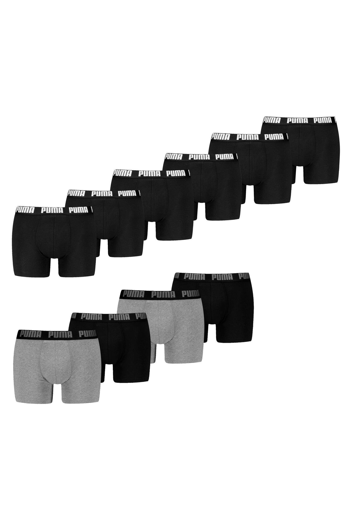 Puma Boxer Boxershorts Men Herren Everyday Unterhose Unterwäsche 10er Pack 2/3
