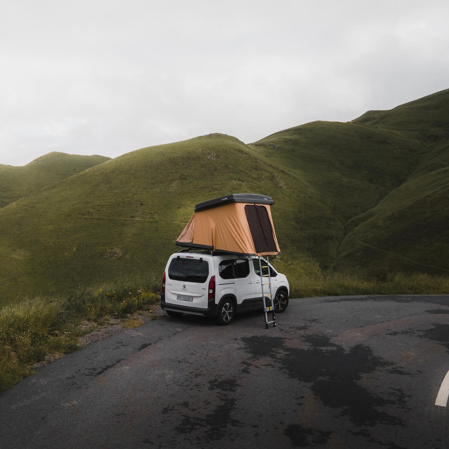 Tenda da tetto NaïtUp Family a guscio rigido 4/5 persone 3/5