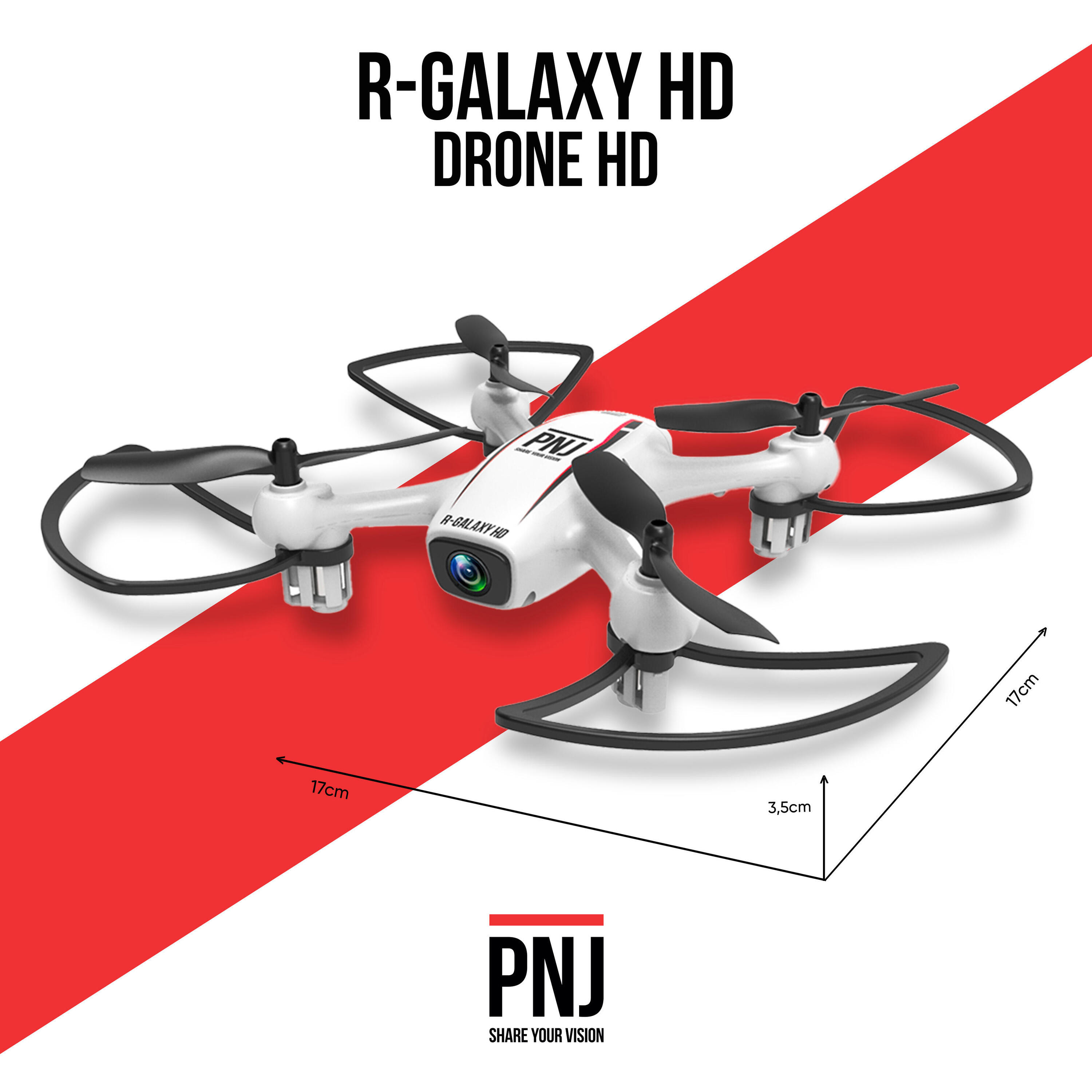 Drone PNJ R-Galaxy HD avec Caméra 3/7